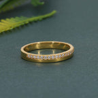3mm Classic Moissanite Diamond Band - JBR Jeweler