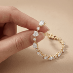 Multi shape lab grown diamond Triumphant bracelet