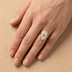 Moval lab grown diamond solitaire jewelry