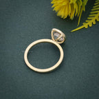 Classic Bezel Set Round Lab Grown Diamond Engagement Ring - JBR Jeweler
