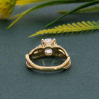 Bouquet Round Lab Grown Diamond Engagement Ring - JBR Jeweler