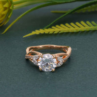 Bouquet Round Lab Grown Diamond Engagement Ring