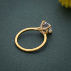 Cathedral Cushion Cut Moissanite Diamond Engagement Ring - JBR Jeweler