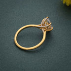 Cathedral Marquise Cut Moissanite Diamond Engagement Ring - JBR Jeweler