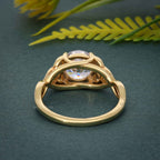 Entwined Celtic Round Cut Lab Grown Diamond Engagement Ring - JBR Jeweler
