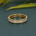 Channel Set Lab Diamond Eternity Wedding Band - JBR Jeweler