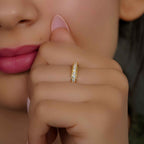 Channel Set Lab Diamond Eternity Wedding Band - JBR Jeweler