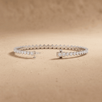 classic lab grown diamond tennis bracelet