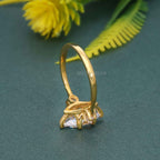 Classic Three Stone Marquise Cut Moissanite Engagement Ring - JBR Jeweler