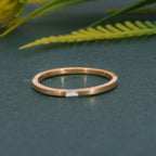 Comfort fit Baguette Lab Diamond Wedding Band - JBR Jeweler