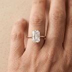 Unique crisscross cut diamond ring