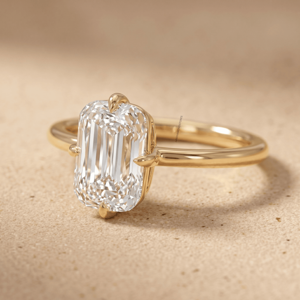 Crisscross diamond engagement ring