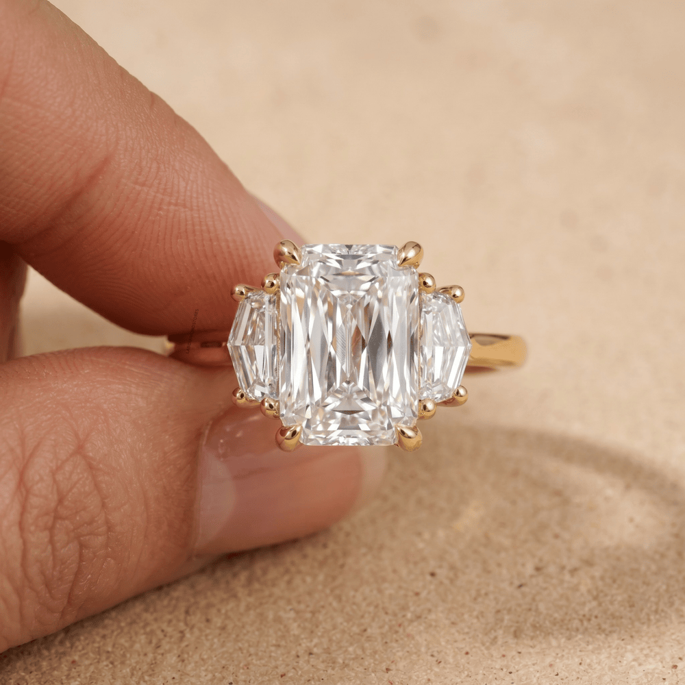 Crisscross diamond ring gift for her