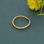 Curved Moissanite Diamond Wedding Band - JBR Jeweler