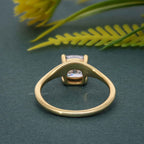 Curved Cushion Cut Lab Grown Diamond Engagement Ring - JBR Jeweler