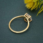 Curved Cushion Cut Lab Grown Diamond Engagement Ring - JBR Jeweler