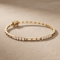 Diamond Gold Chain Bracelet for Women Dainty Jewelry