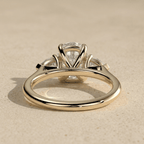 Cushion cut diamond ring for proposal
