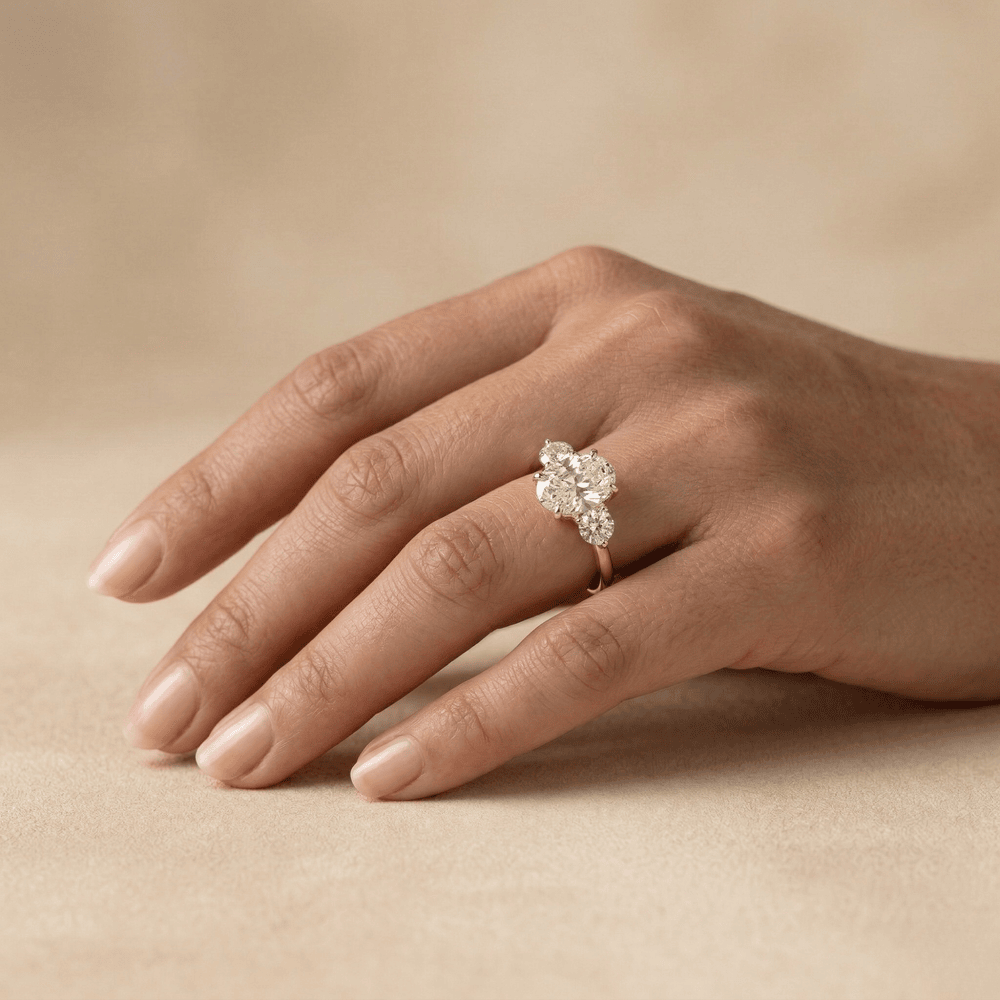 Fine jewelry promise ring for her