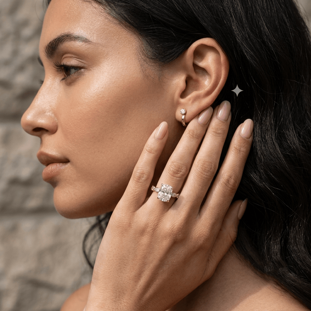 Timeless cushion solitaire diamond ring design