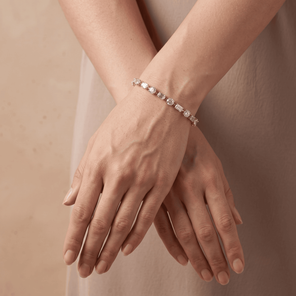 Unique tennis bracelet gift for her