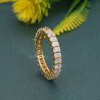 Emerald Eternity Lab Grown Diamond Ring - JBR Jeweler