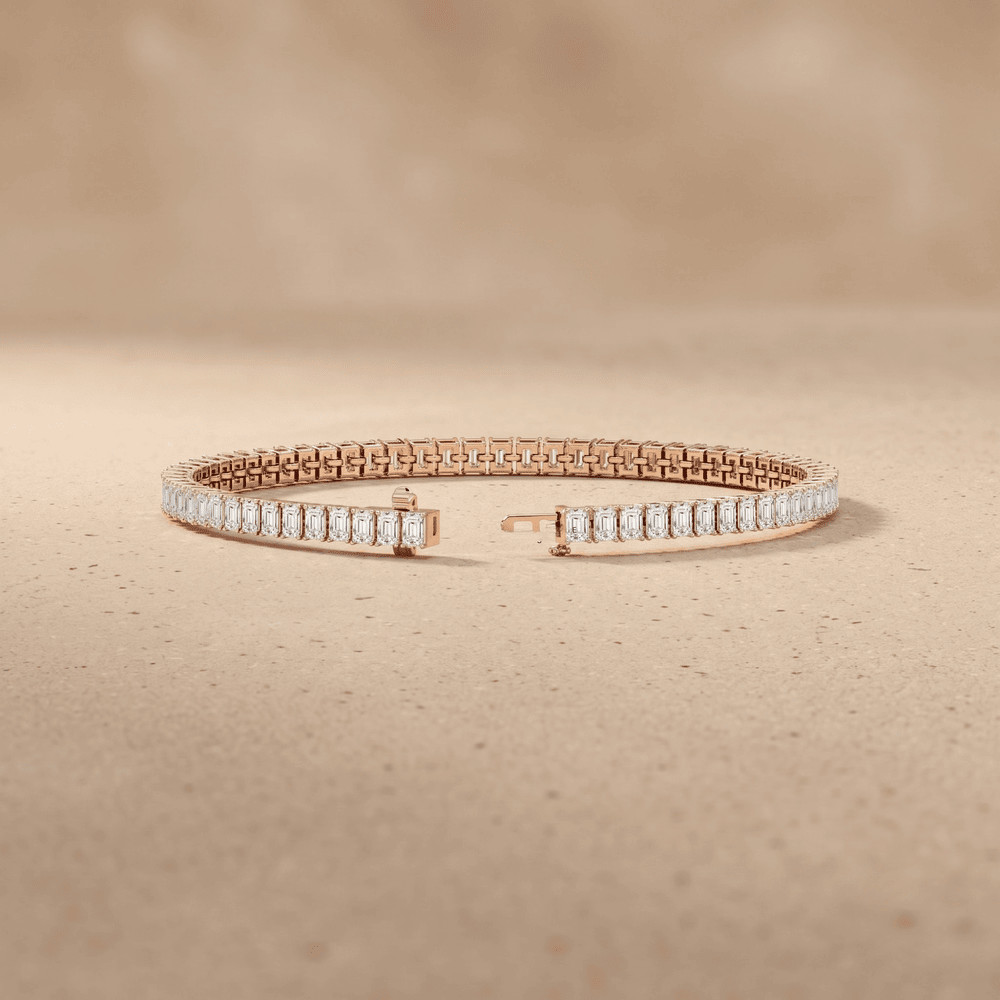 14K Gold Tennis Bracelet