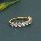 Floating Oval Cut Lab Grown Diamond Wedding Ring - JBR Jeweler