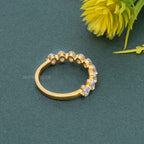 Floating Oval Cut Lab Grown Diamond Wedding Ring - JBR Jeweler