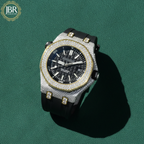 Fully Black Dial And Straps Moissanite Best Luxury Watch