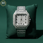 Fully Iced Out VVS Moissanite Diamond Bust Down Watch For Men