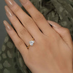 Reveal Heart Cut Lab Grown Diamond Engagement Ring - JBR Jeweler