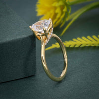 Reveal Heart Cut Lab Grown Diamond Engagement Ring