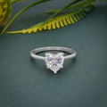 Reveal Heart Cut Moissanite Diamond Engagement Ring - JBR Jeweler