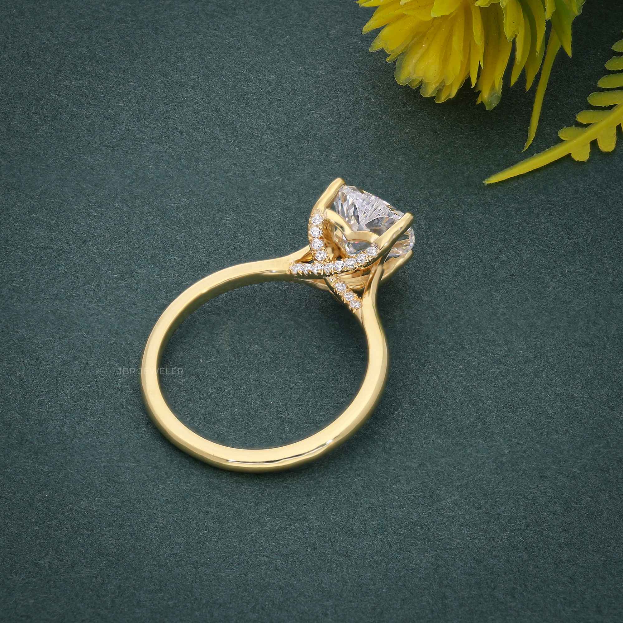 Reveal Heart Cut Moissanite Diamond Engagement Ring - JBR Jeweler