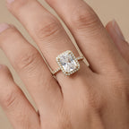 Hidden Halo Wedding Ring