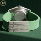 Iced Out Green Dial VVS Moissanite Hip Hop Automatic Luxury Watch JBR JEWELER