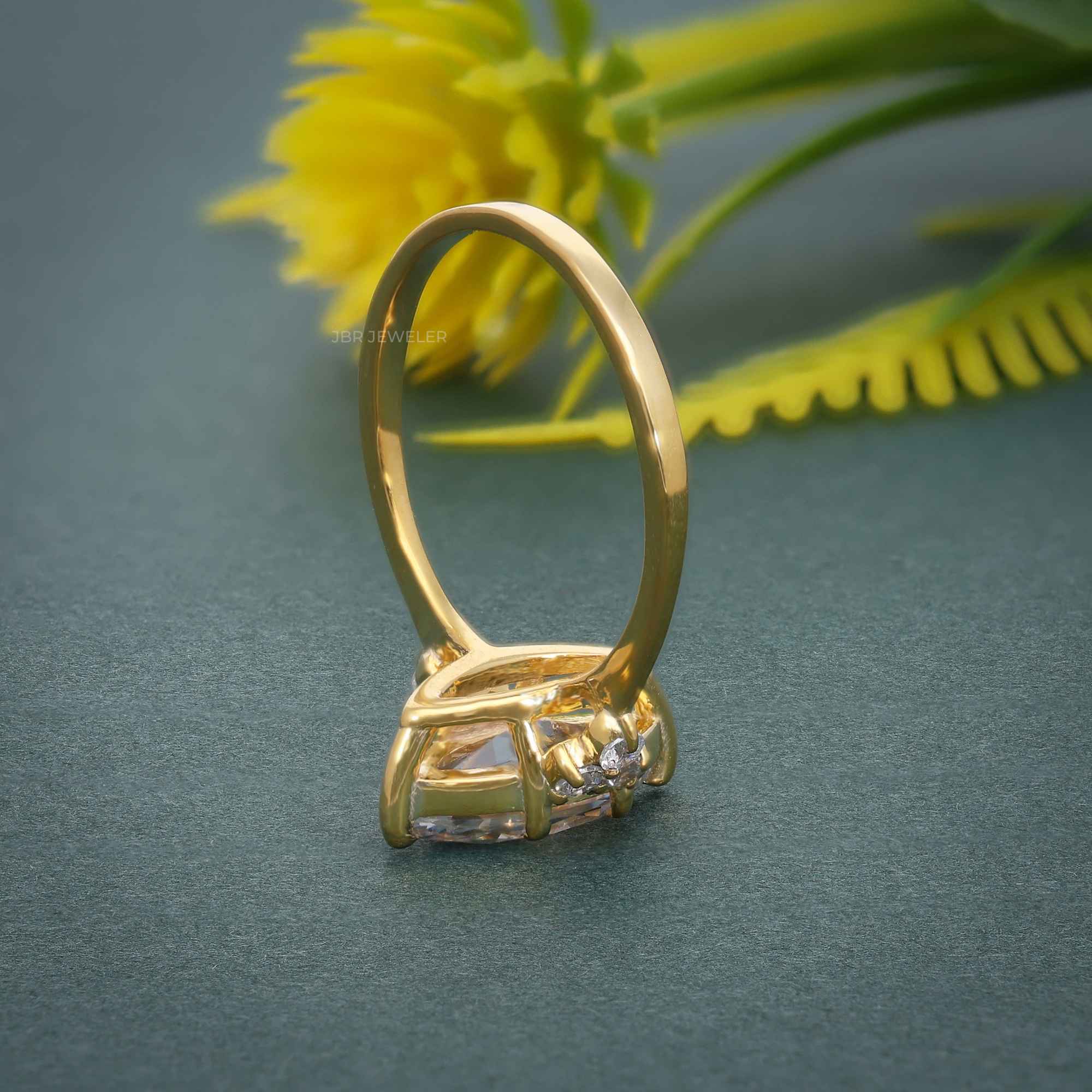 Muse Marquise Cut Lab grown Diamond Engagement Ring - JBR Jeweler