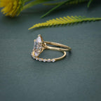 Marquise Cut Solitaire Moissanite Diamond Wedding Bridal Ring Sets - JBR Jeweler
