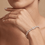 Marquise tennis bracelet for her