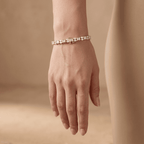 Lab grown diamond jewelry bracelet