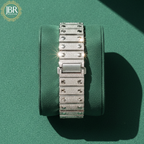 Men's 41MM Roman Numeric Fully Hip Hop Iced Out Watch