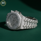 Men's Two Tone VVS Moissanite Fully Diamond Watch Best Gifts For Her - JBR Jeweler