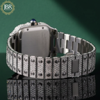 Men's VVS Moissanite Hip Hop Fully Iced Out Luxury Watch