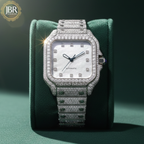 Men's VVS Moissanite Hip Hop Fully Iced Out Luxury Watch