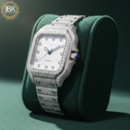 Men's VVS Moissanite Hip Hop Fully Iced Out Luxury Watch