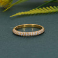 Micro Pave Stackable Lab Diamond Wedding Band - JBR Jeweler