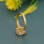 Milgrain Three Stone Radiant Lab grown Diamond Engagement Ring - JBR Jeweler