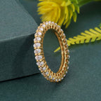 Oval Cut Lab Grown Diamond Eternity Wedding Band - JBR Jeweler