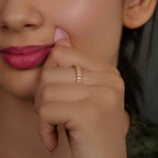 Oval Cut Lab Grown Diamond Eternity Wedding Band - JBR Jeweler